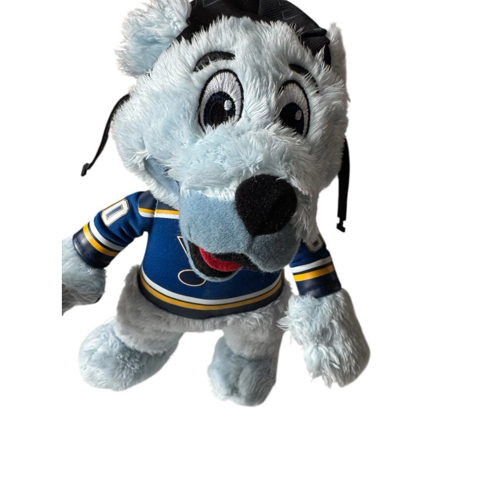 St Louis Blues Louie Mascot Stuffed Plush NHL Hockey Stuffed Animal Blue Note